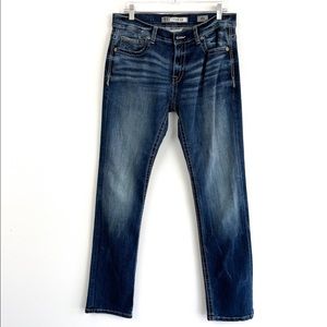 BKE cárter straight men’s jeans size 33